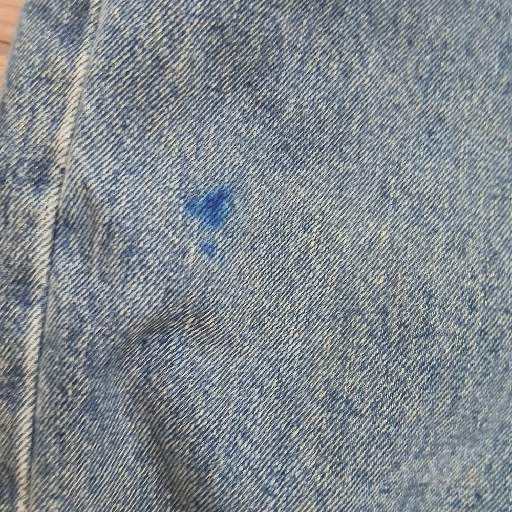 Levi's 501 Jeans Mens 38x32 (FITS 37x30) Blue Button Fly Straight Leg Cotton
